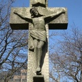 All Saints Parish Cemetery Chicago IL April 22nd 2013 jesus on cross 1 close up