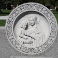 All Saints Parish Cemetery Chicago IL April 22nd 2013 Mary and Jesus carving